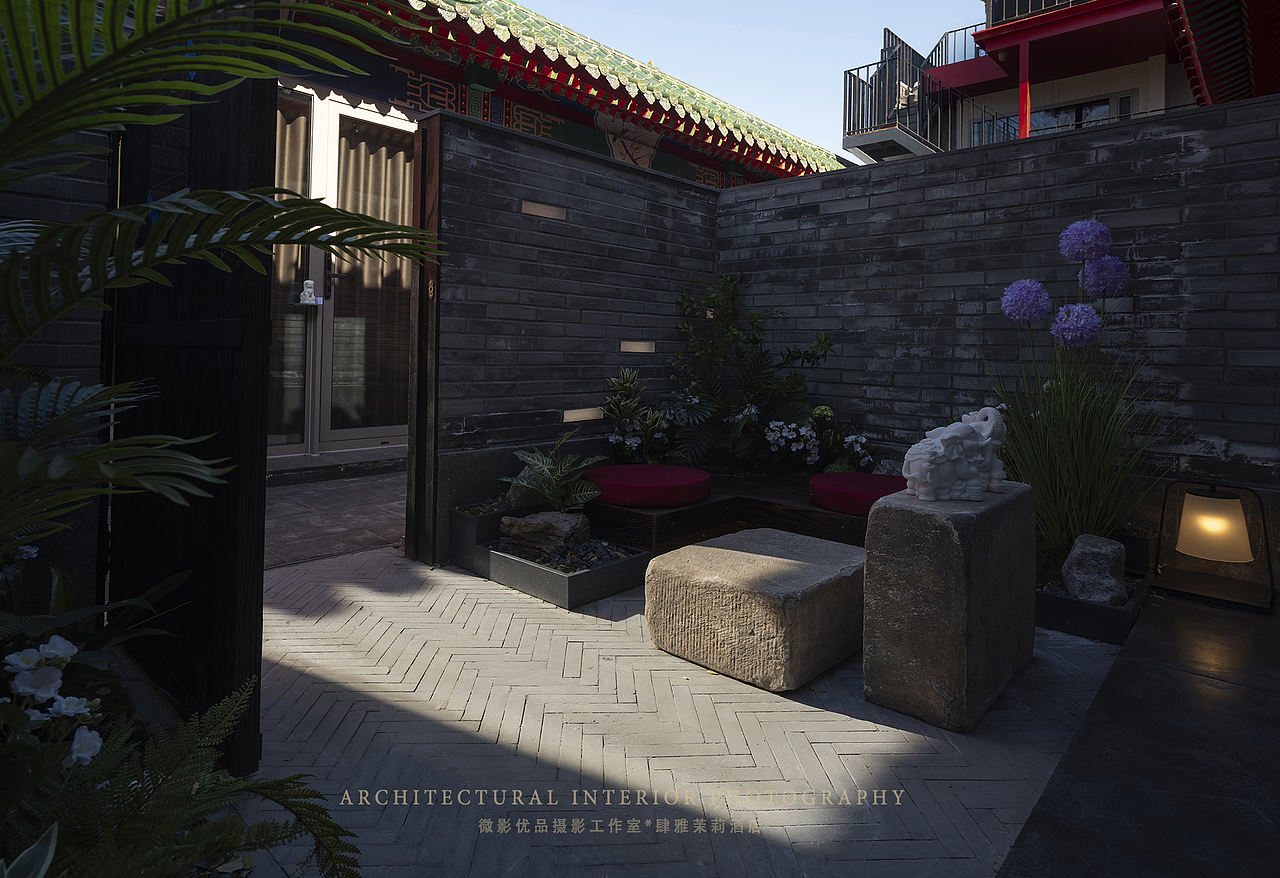 北京胡同里的四合院酒店——肆雅茉莉酒店（图ZNDAzMTIyMTAw） - 环境/建筑摄影 - 站酷设计师安静造图原创素材 - 站酷ZCOOL