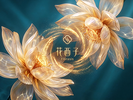 AI 小片|花西子 《蜜光 并蒂》 东方韵味
