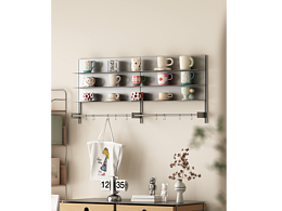 不銹鋼墻上置物架