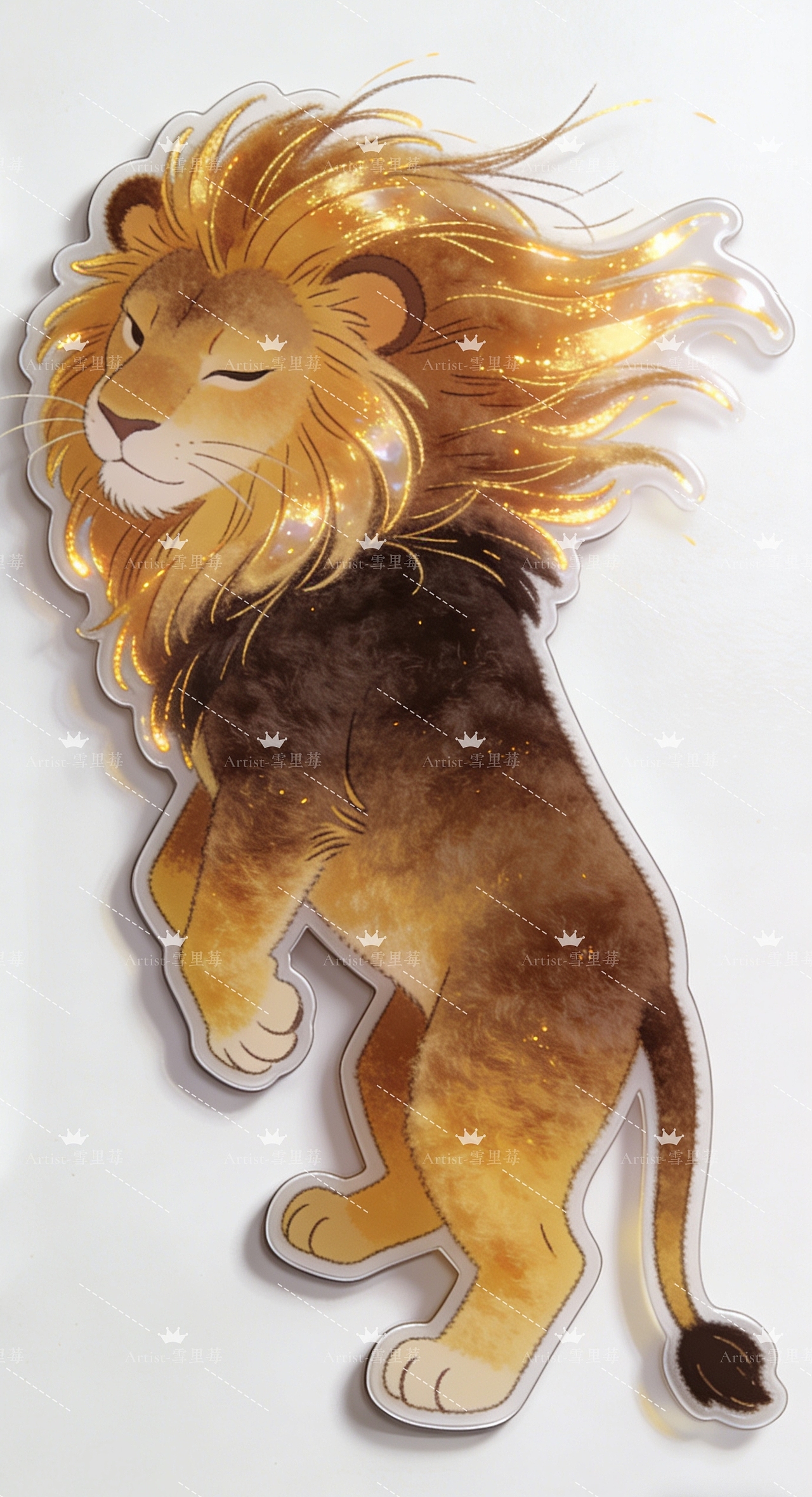 美女与野兽之当他恋爱后（插画渲染版）（图ZNDAzMTQ0NDc2） - AI作品 - 站酷设计师雪里莓工作室原创素材 - 站酷ZCOOL