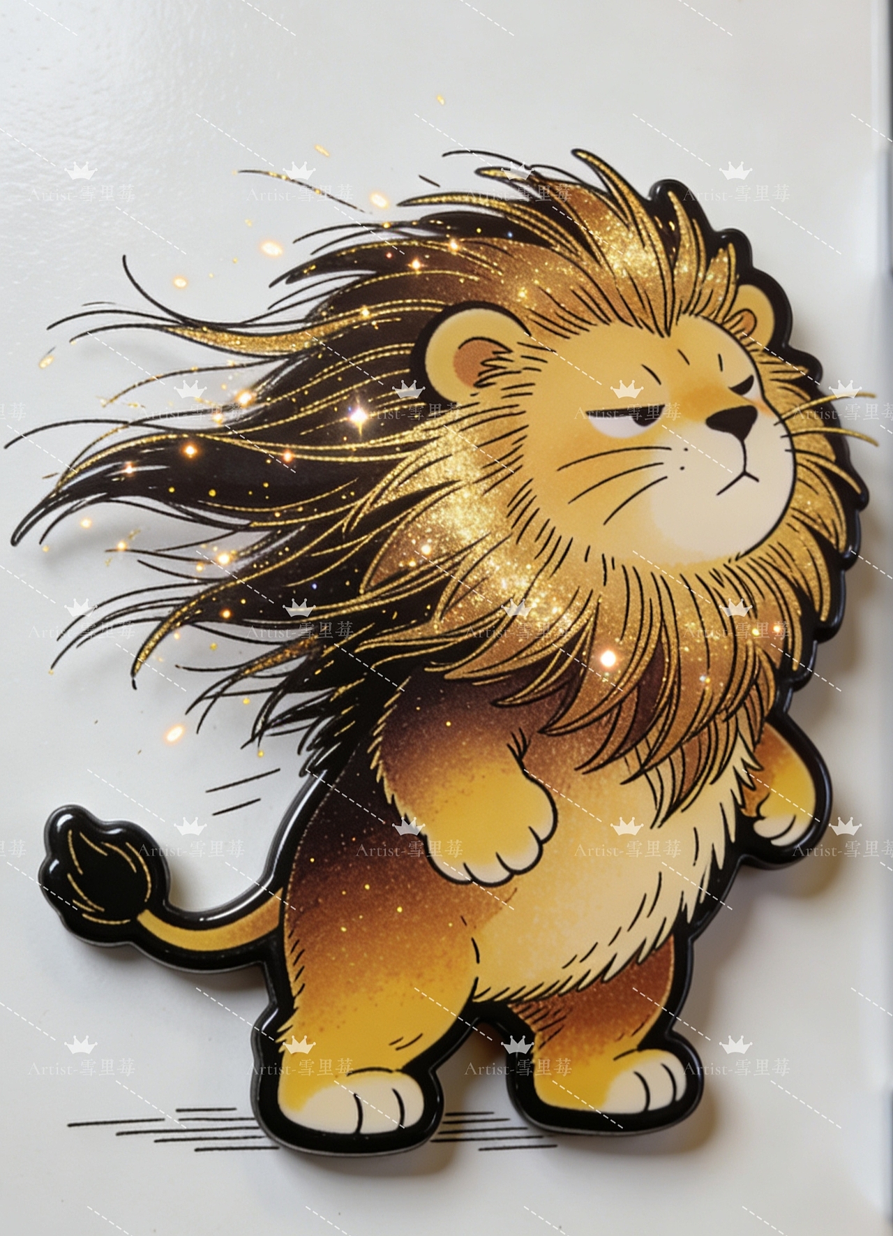 美女与野兽之当他恋爱后（插画渲染版）（图ZNDAzMTQ0NDcy） - AI作品 - 站酷设计师雪里莓工作室原创素材 - 站酷ZCOOL