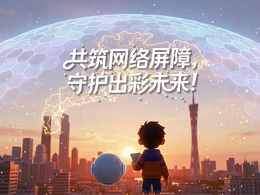 共筑网络屏障,守护出彩未来!(个人主页-ZNzMyMTI1NzY=) - 其他动漫 - 站酷设计师青柠檬创意空间原创素材 - 站酷ZCOOL