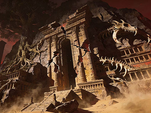 目之圣痕，龙骨神庙概念设计