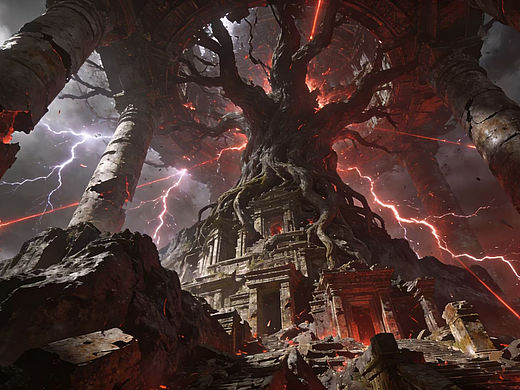 目之圣痕 魔化神庙概念设计