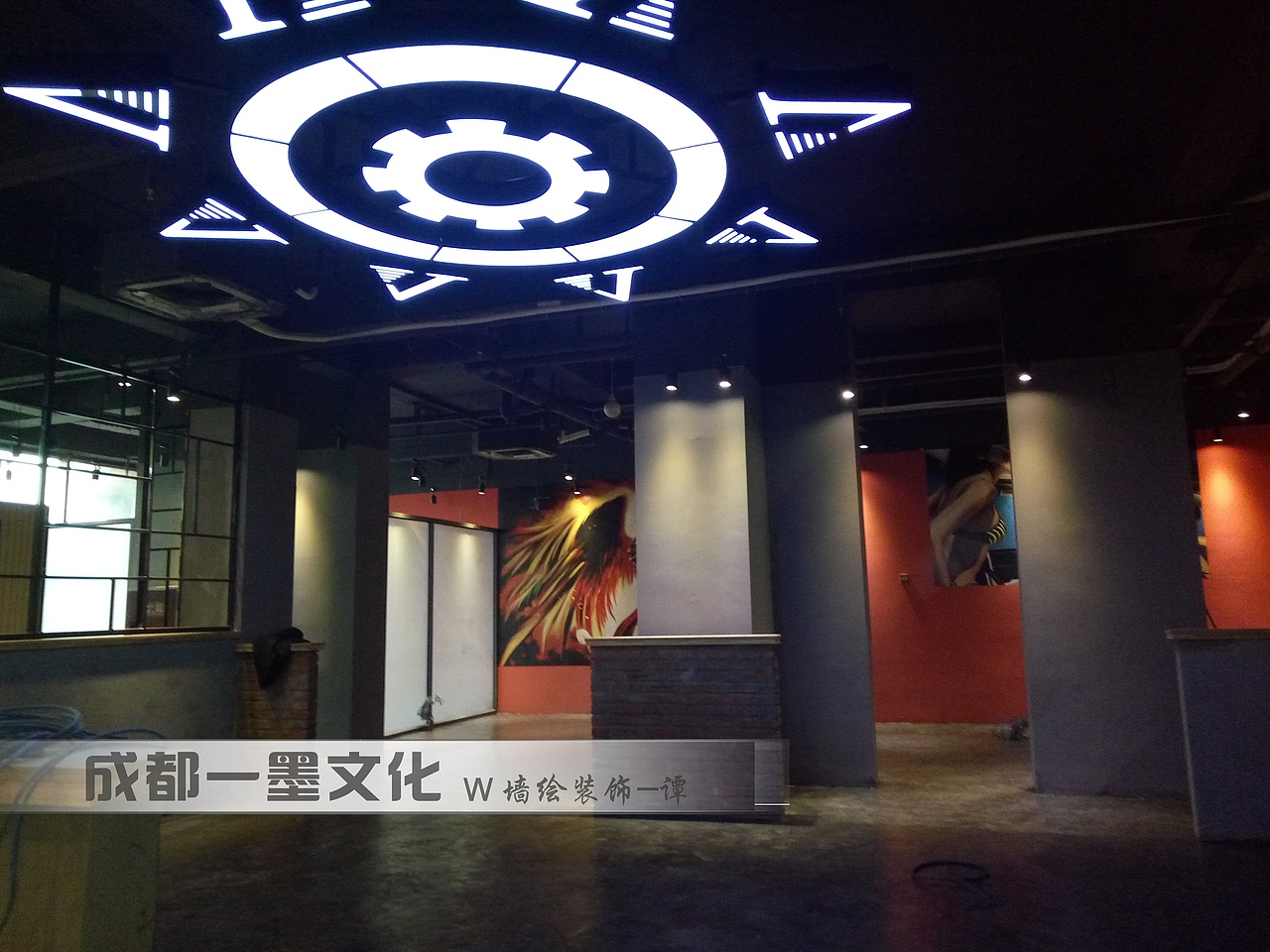 成都墙绘 游戏插画 游戏场景 游戏人物 网吧墙绘（图ZNDAzMTUxMzE2） - 绘画 - 站酷设计师成都一墨文化创意原创素材 - 站酷ZCOOL