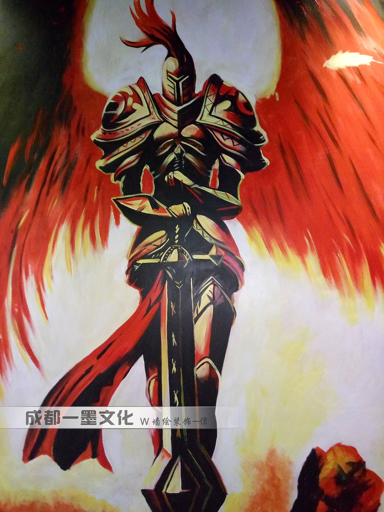 成都墙绘 游戏插画 游戏场景 游戏人物 网吧墙绘（图ZNDAzMTUxMzQw） - 绘画 - 站酷设计师成都一墨文化创意原创素材 - 站酷ZCOOL