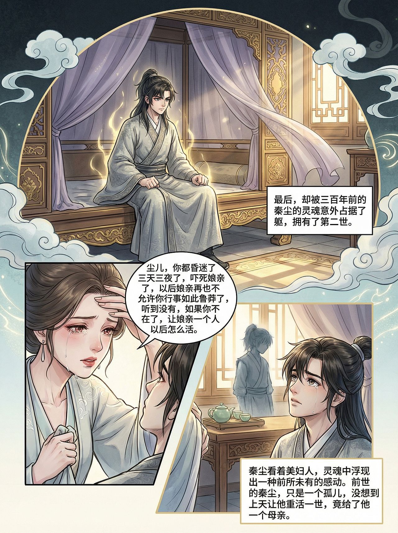 武神主宰 第一话（图ZNDAzMTU2MTA0） - 中/长篇漫画 - 站酷设计师AI快漫画原创素材 - 站酷ZCOOL