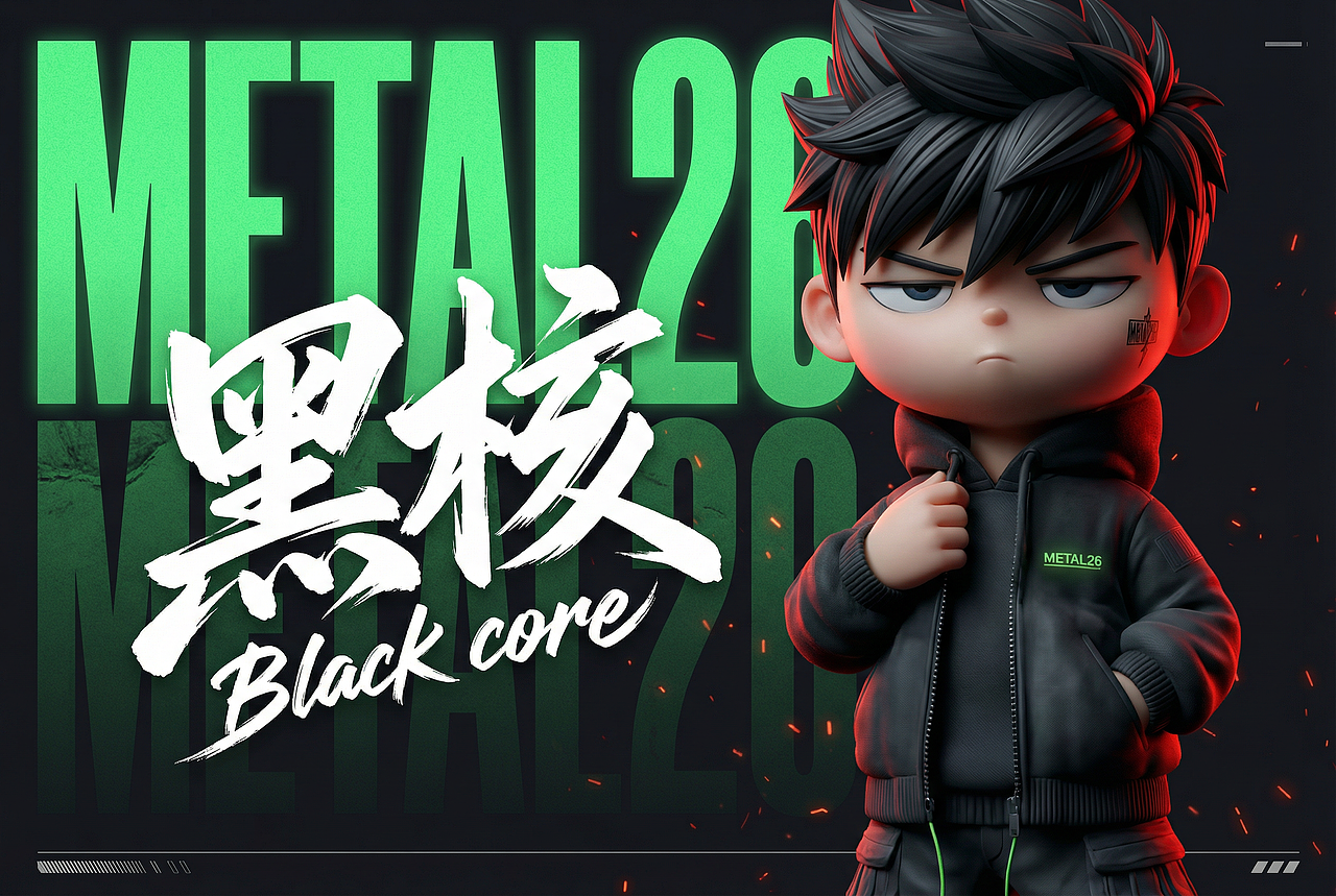 《黑核》IP发布（图ZNDAzMTYyMjc2） - 短片 - 站酷设计师Metal26原创素材 - 站酷ZCOOL