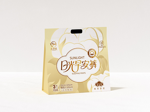 卫生巾包装袋、快消品、超市礼盒、简约高端大气