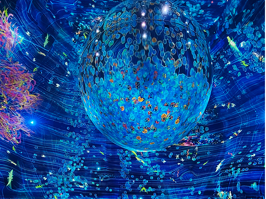 Teamlab视觉艺术空间展览