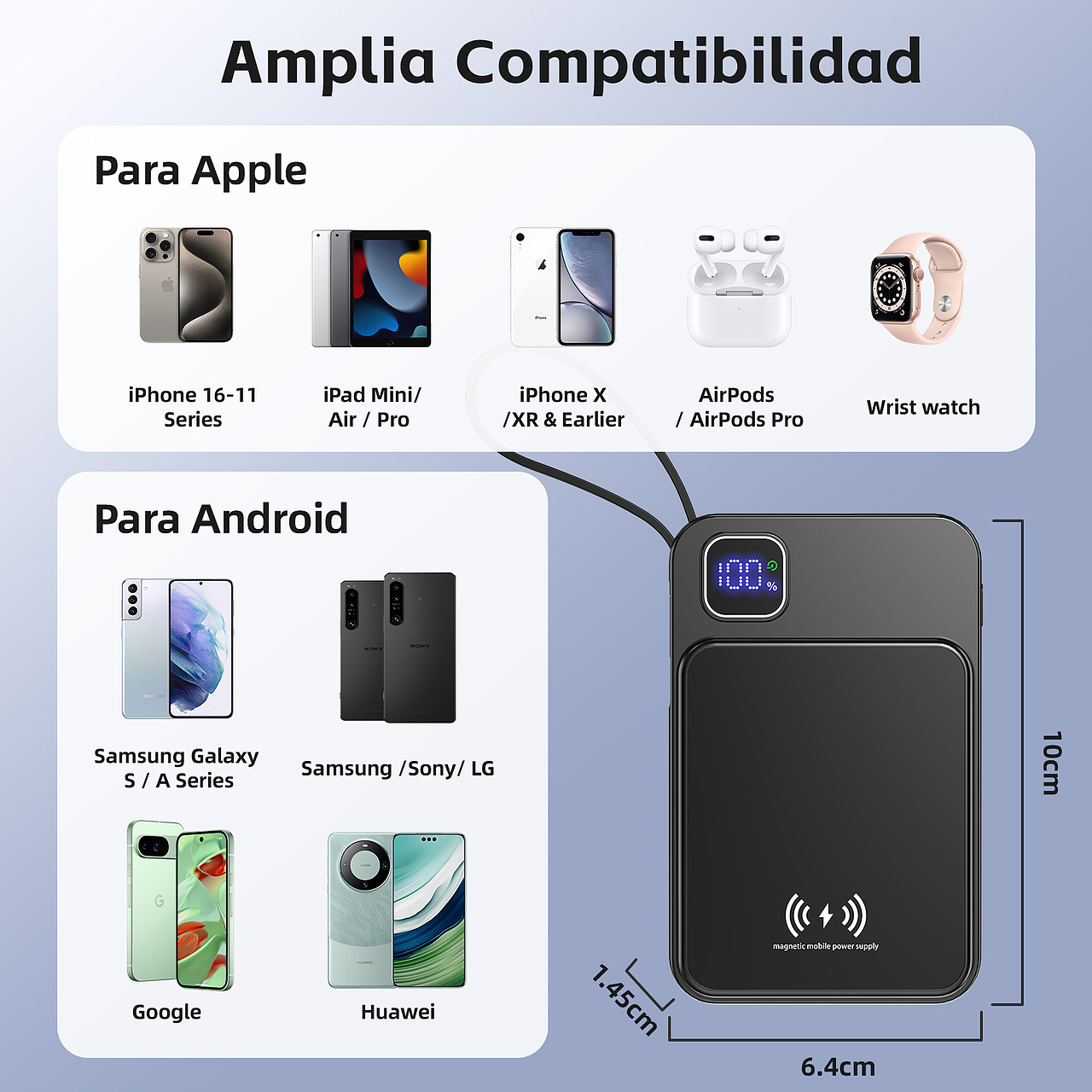 亚马逊磁吸充电宝详情（图ZNDAzMTY3NTky） - 海报 - 站酷设计师Lin小只原创素材 - 站酷ZCOOL