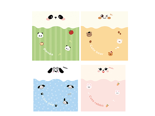 原创卡通图案设计有版权（个人主页-ZNzMyMTQ3NzY=） - 商业插画 - 站酷设计师画画的S原创素材 - 站酷ZCOOL