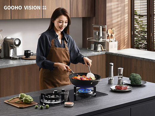 不锈钢炒锅丨古禾造图 GOOHO VISION