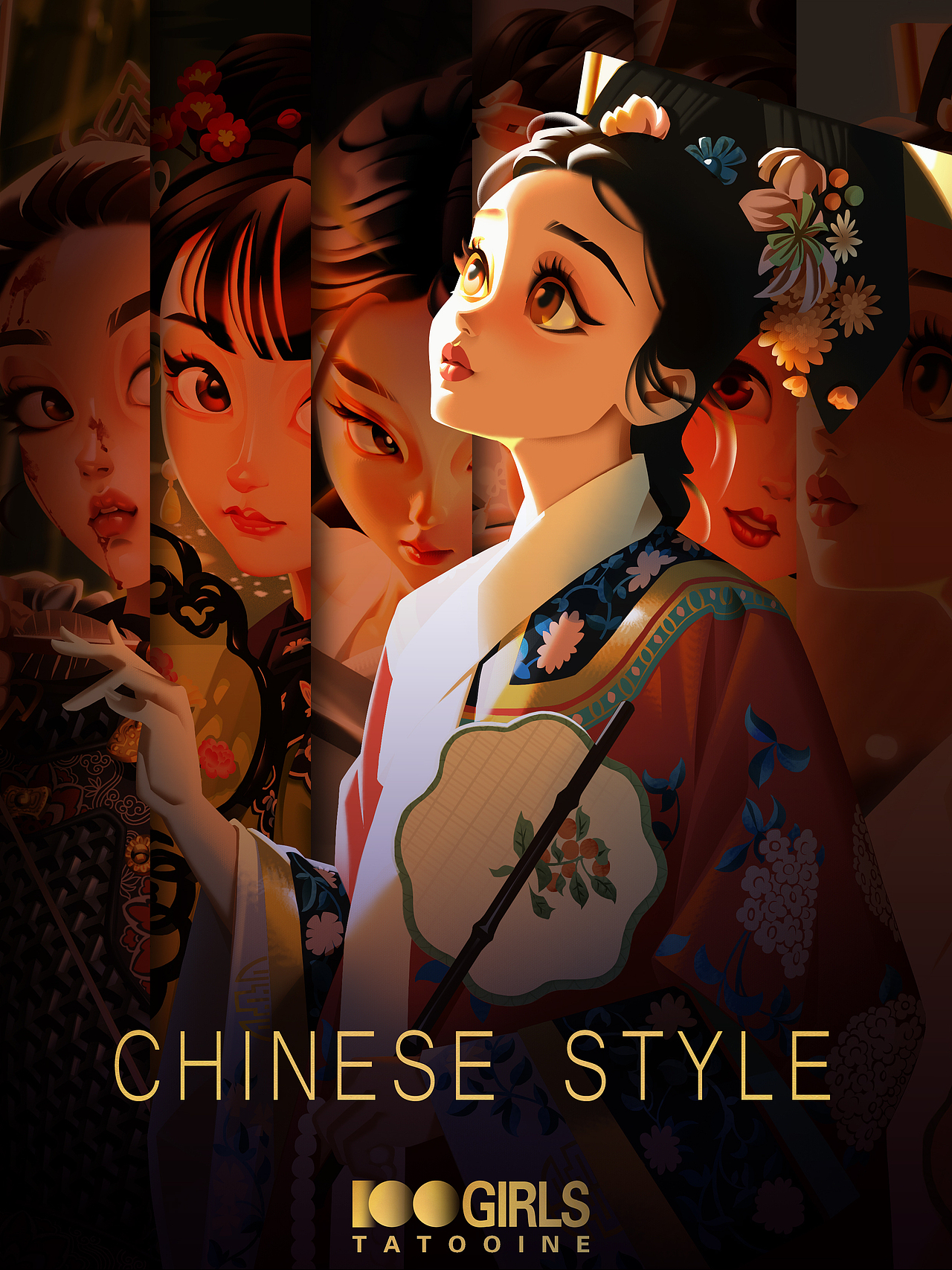 1225天✨100个小姐姐｜达成🔥🎉（图ZNDAzMTc3MDA0） - 创作习作 - 站酷设计师Tatooine1986原创素材 - 站酷ZCOOL
