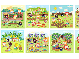 台湾幼康小星愿米饼设计