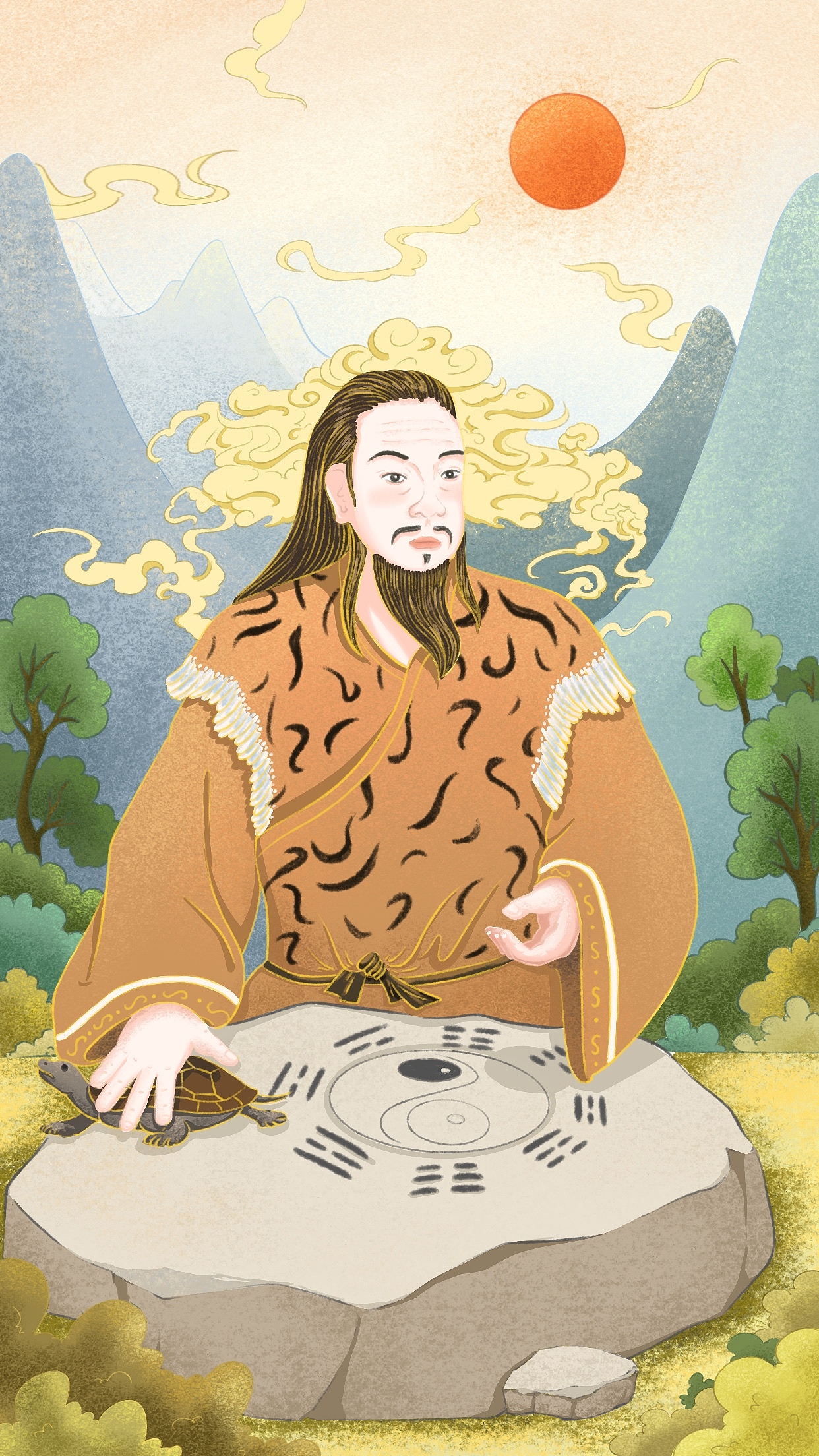 神话故事篇（图ZNDAzMTgzNTk2） - 绘本 - 站酷设计师Echo的画原创素材 - 站酷ZCOOL