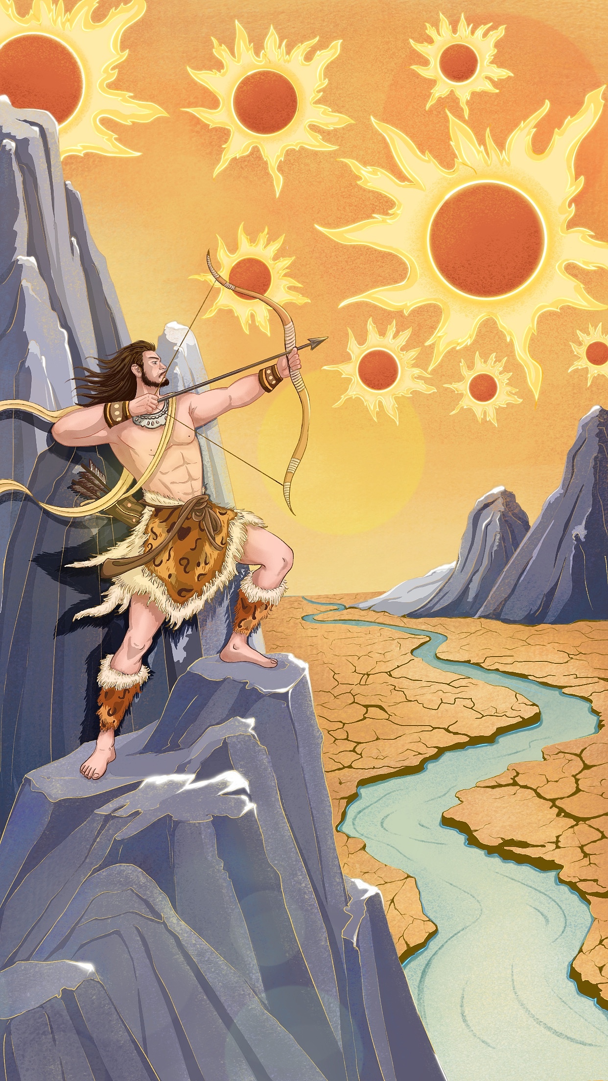 神话故事篇（图ZNDAzMTgzNjEy） - 绘本 - 站酷设计师Echo的画原创素材 - 站酷ZCOOL