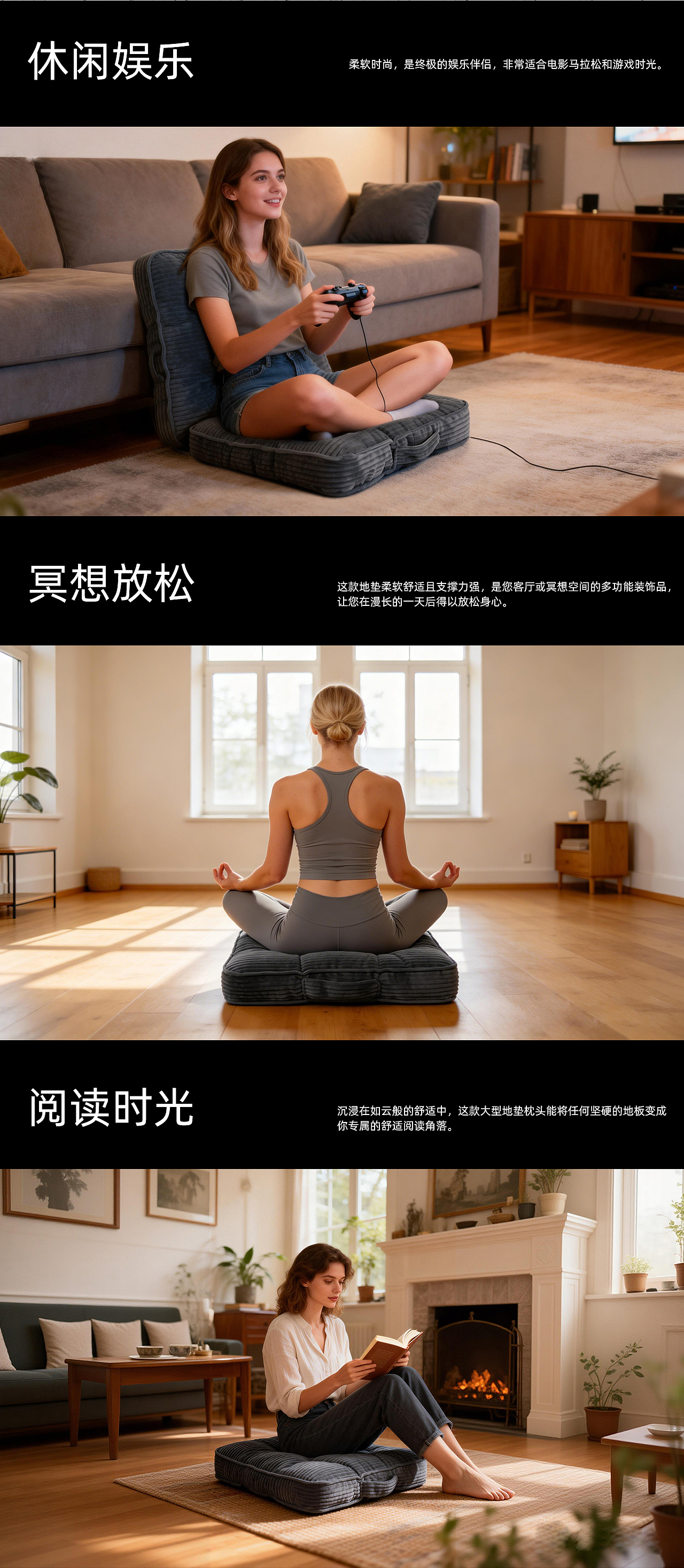 (AI助力) 灯芯绒加厚坐垫（图ZNDAzMTkyNDA4） - 电商 - 站酷设计师星星没有泪原创素材 - 站酷ZCOOL