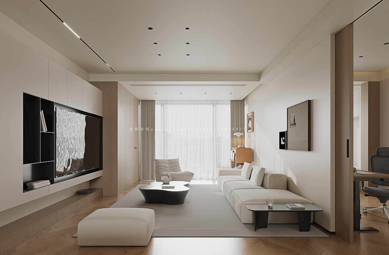 白色系 原木奶油风家装（图ZNDAzMTk0MTky） - 家装设计 - 站酷设计师光影51原创素材 - 站酷ZCOOL