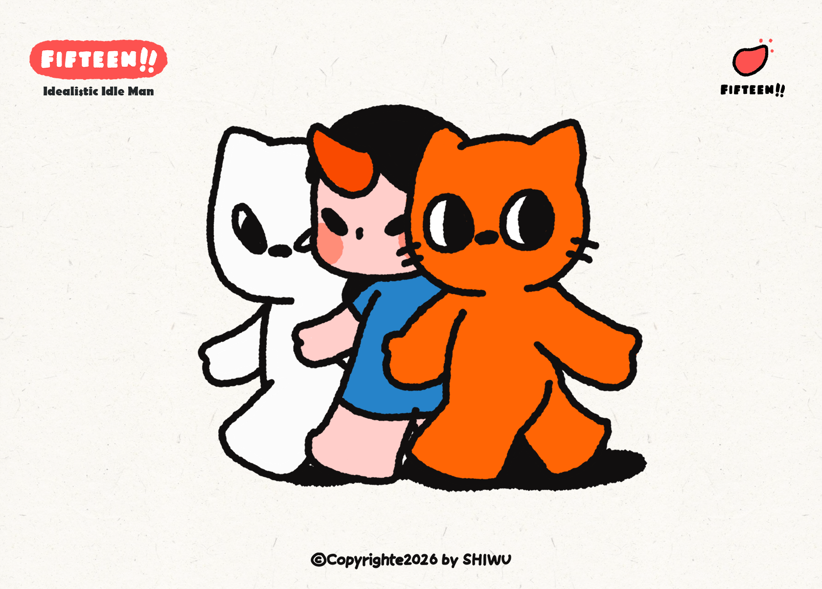 Rhinoceros 犀牛小十五 | gif插画009（图ZNDAzMTk2MzE2） - IP形象 - 站酷设计师薛十五原创素材 - 站酷ZCOOL