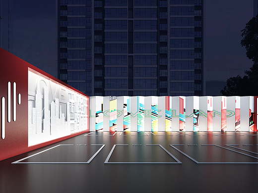 地产围挡（个人主页-ZNzMyMTg0NjQ=） - 展陈设计 - 站酷设计师零感展陈设计原创素材 - 站酷ZCOOL