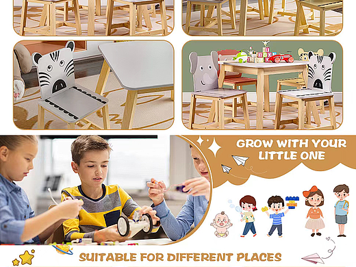Kids' table and chair set