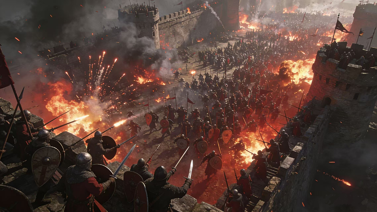 目之圣痕，攻城場景概念設(shè)計(jì)（圖ZNDAzMjA2NDY4） - 概念設(shè)定 - 站酷設(shè)計(jì)師侯雨楊原創(chuàng)素材 - 站酷ZCOOL