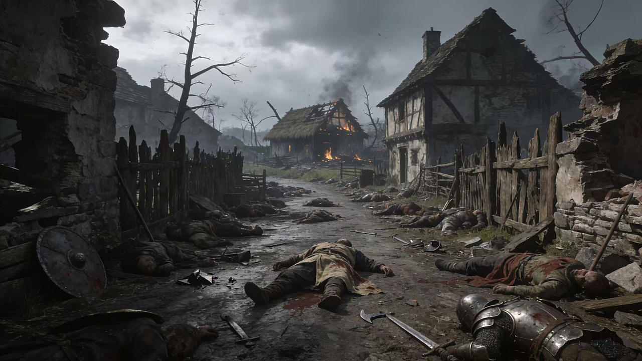 目之圣痕，戰(zhàn)后場景概念設(shè)計(jì)（圖ZNDAzMjA2NTg0） - 概念設(shè)定 - 站酷設(shè)計(jì)師侯雨楊原創(chuàng)素材 - 站酷ZCOOL