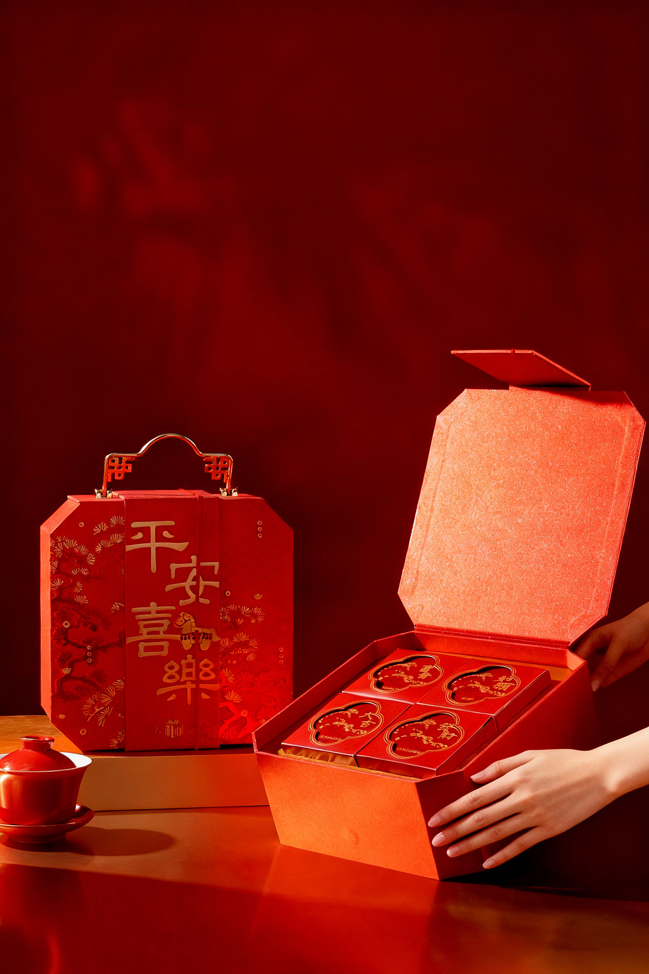 饼干礼盒（图ZNDAzMjEzNzM2） - 美食摄影 - 站酷设计师心喜映像原创素材 - 站酷ZCOOL