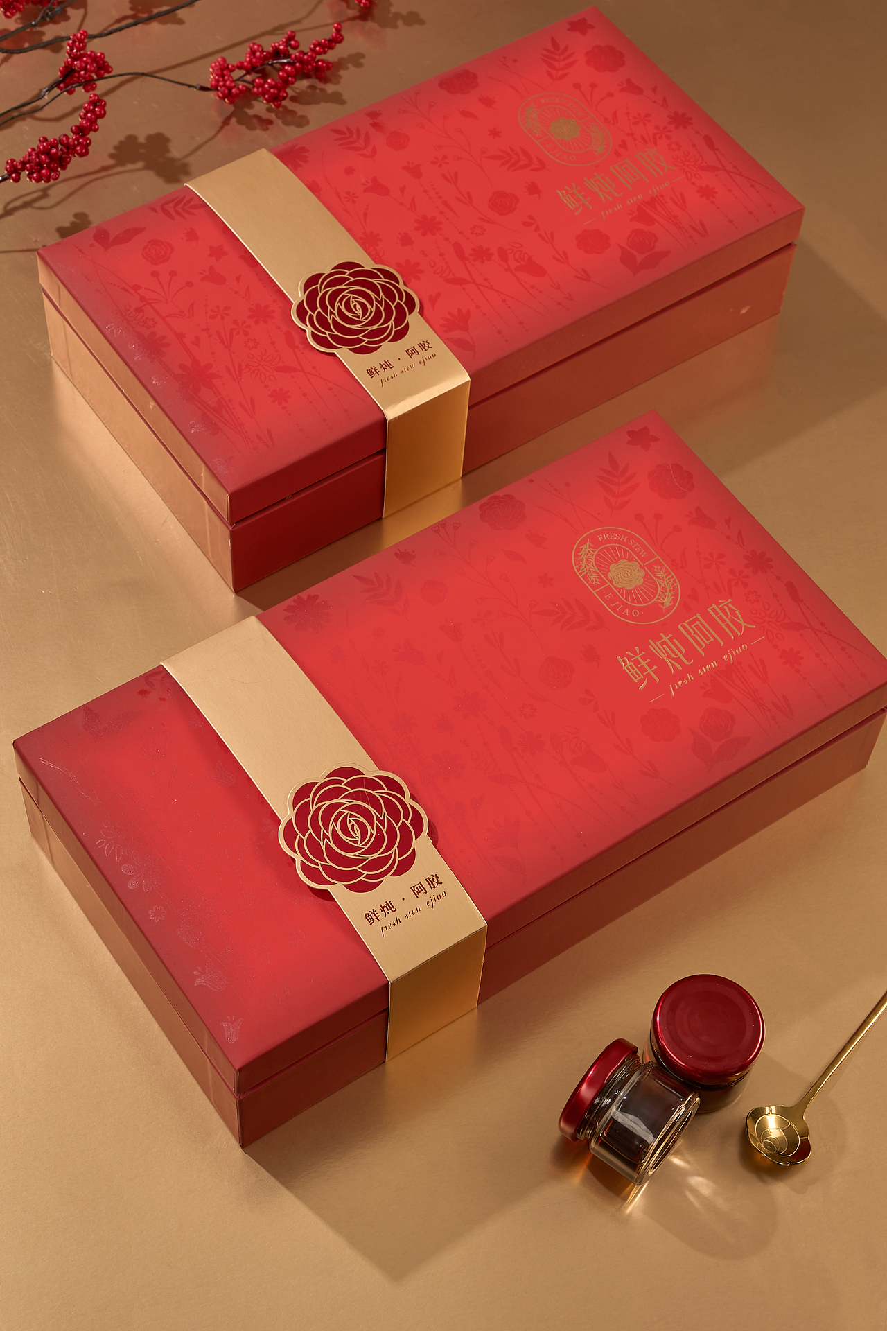 鲜炖阿胶 礼盒（图ZNDAzMjEzODY4） - 美食摄影 - 站酷设计师心喜映像原创素材 - 站酷ZCOOL