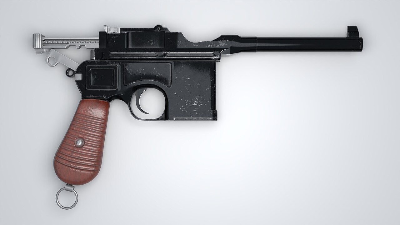 Mauser C96 —— 求生之路2MOD（热武器）（图ZNDAzMjIwMjk2） - 机械/交通 - 站酷设计师刘朝刚原创素材 - 站酷ZCOOL