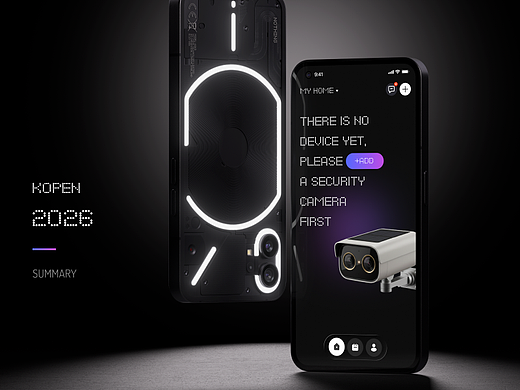 Security Camera UI kit