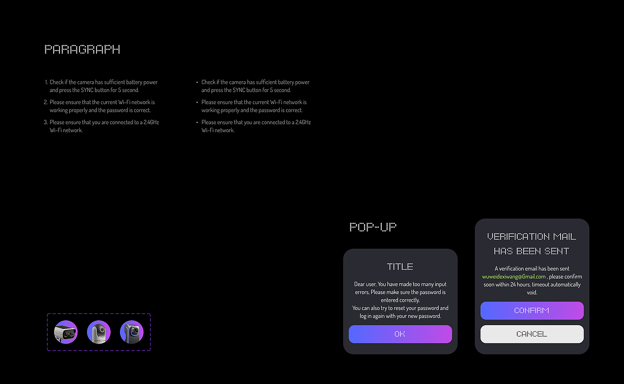 Security Camera UI kit（图ZNDAzMjIwNjk2） - APP界面 - 站酷设计师kopenLi原创素材 - 站酷ZCOOL