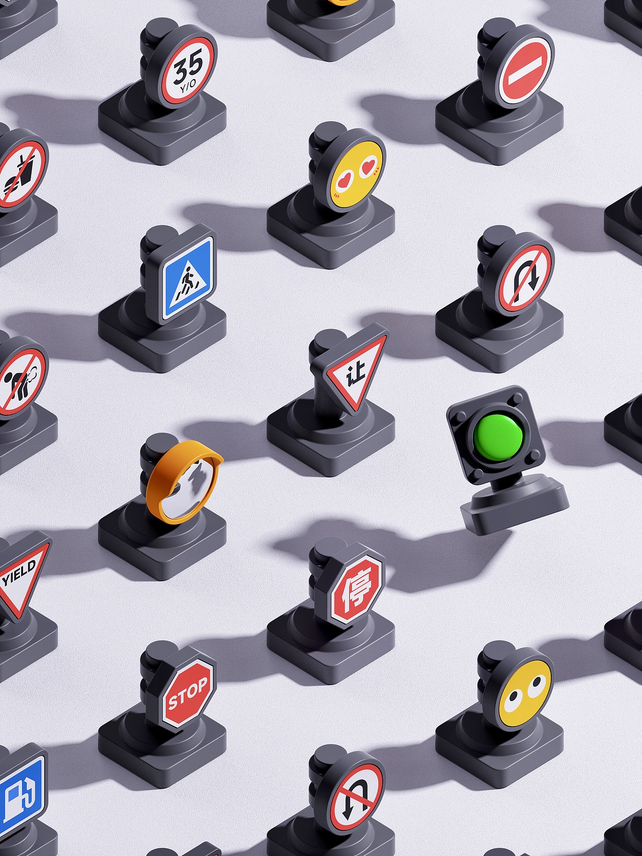 马路系列电脑周边设计（图ZNDAzMjIyMTg0） - 生活用品 - 站酷设计师张栋_ZDESIGN原创素材 - 站酷ZCOOL