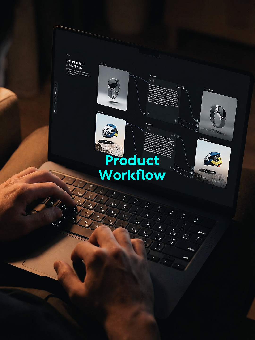 如何用AI做产品的360°旋转？（图ZNDAzMjI1Mjcy） - AI作品 - 站酷设计师Aqunzz原创素材 - 站酷ZCOOL