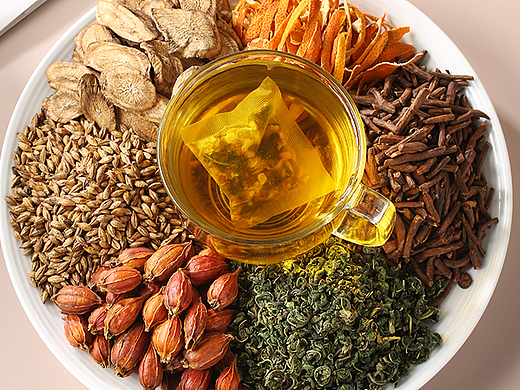 茶饮摄影 | 玉米须桑叶茶