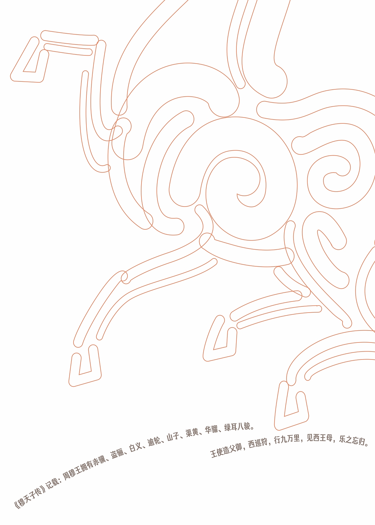 《穆王八骏》（图ZNDAzMjMwMTky） - 海报 - 站酷设计师zenith徐伟原创素材 - 站酷ZCOOL