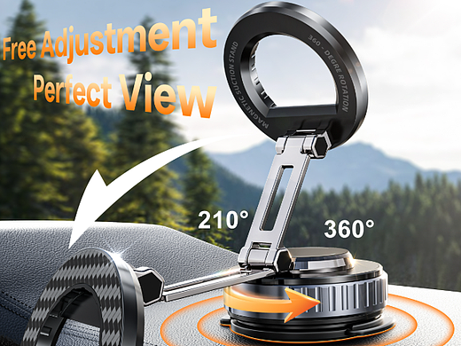 车载磁吸手机支架亚马逊渲染