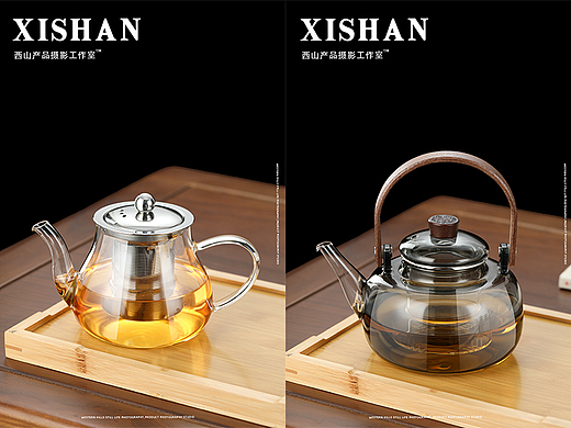 高硼硅煮茶壶丨电商茶具类图片拍摄