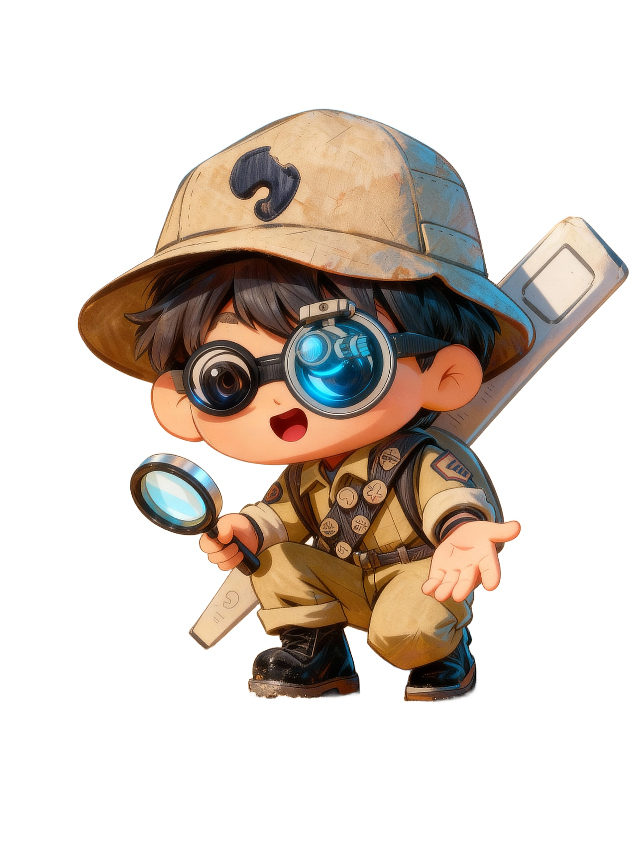 哆哆探长ip设计全案（图ZNDAzMjM1NDI0） - AI作品 - 站酷设计师硕小果创意原创素材 - 站酷ZCOOL