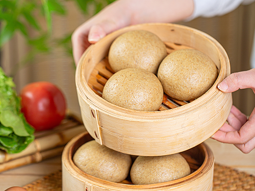 全麦馒头作品-美食图片