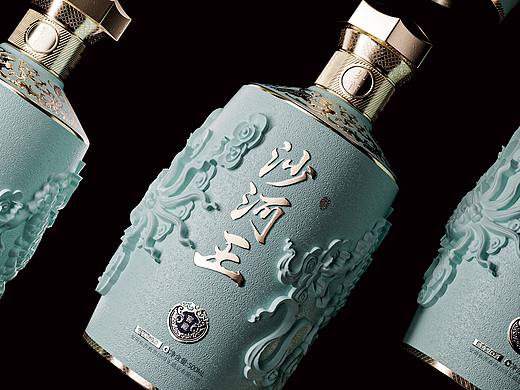 沙河王｜白酒瓶包装设计