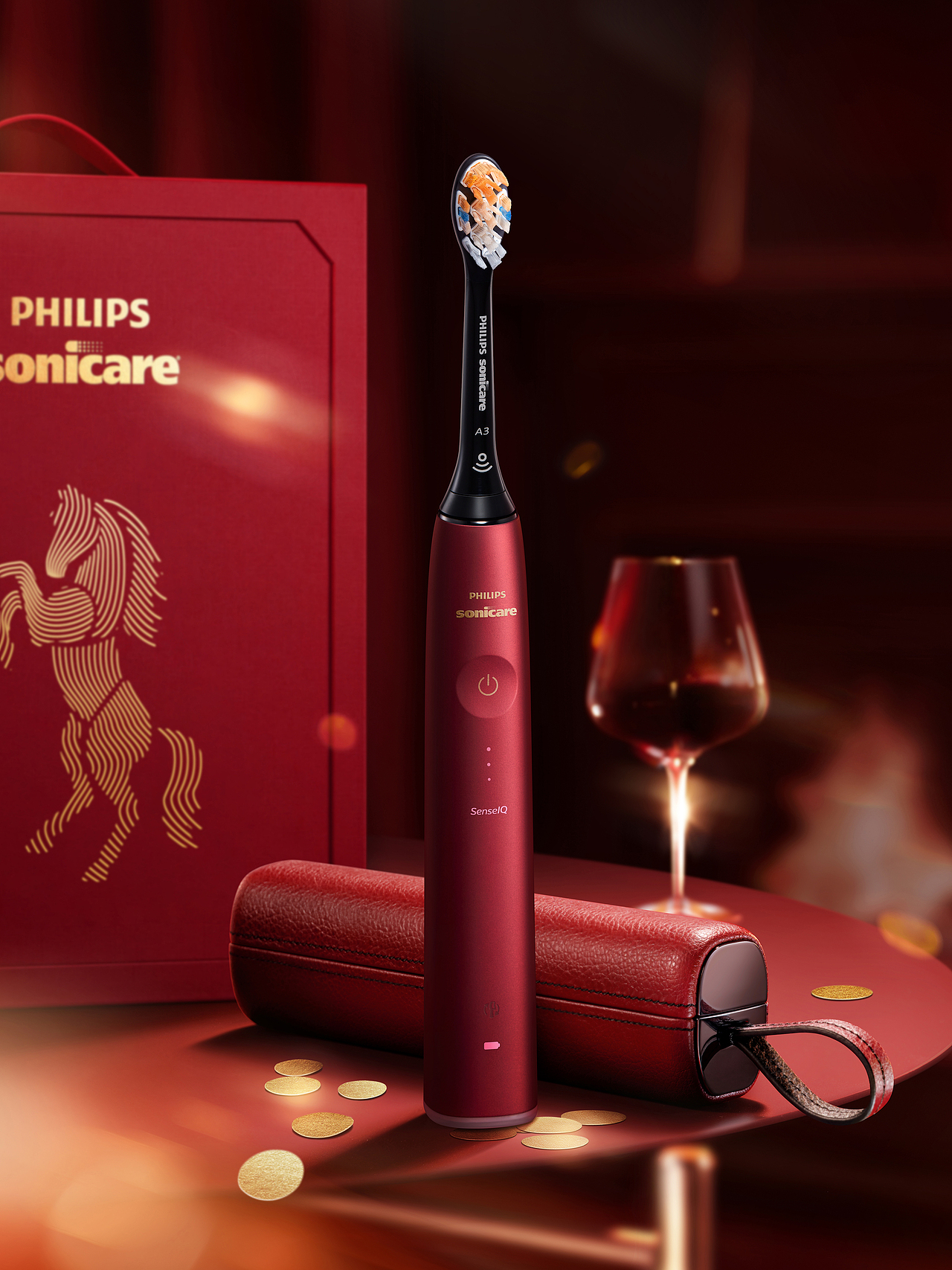 飛利浦新年禮盒拍攝案例（圖ZNDAzMjUwNjE2） - 產(chǎn)品攝影 - 站酷設(shè)計(jì)師盧偉工作室原創(chuàng)素材 - 站酷ZCOOL