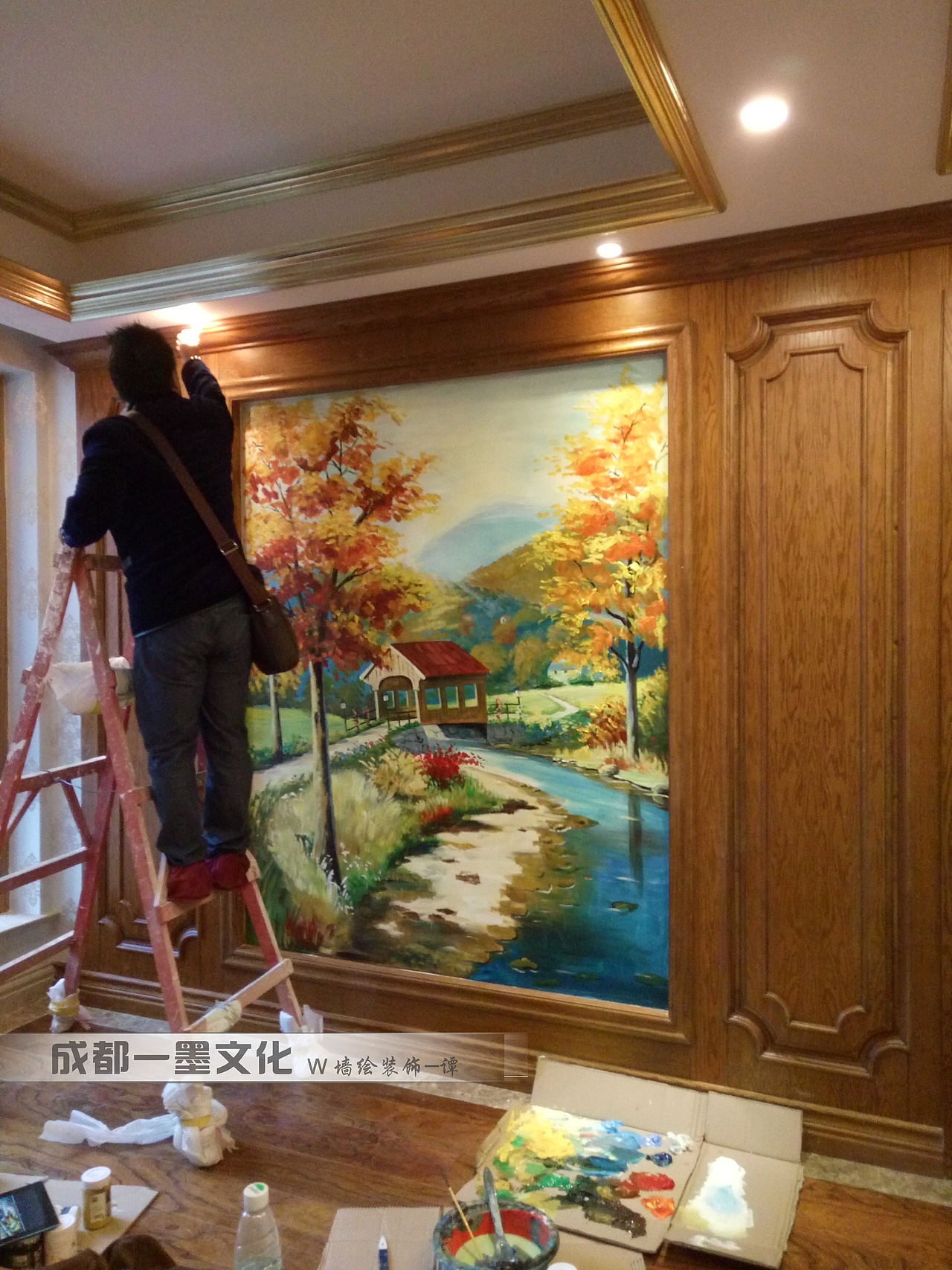 成都墙绘 写实3d画 3D墙绘 3D画 风景墙绘 风景壁画（图ZNDAzMjUzNzI4） - 绘画 - 站酷设计师美丽乡村壁画墙绘原创素材 - 站酷ZCOOL