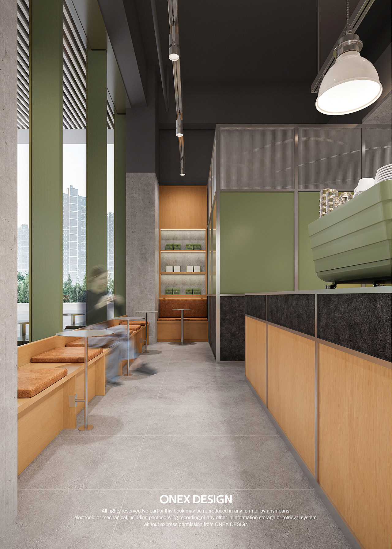 KUDDO COFFEE 企鹅岛店 | ONEXDESIGN（图ZNDAzMjU1Nzk2） - 酒店餐饮设计 - 站酷设计师ONEXDESIGN原创素材 - 站酷ZCOOL