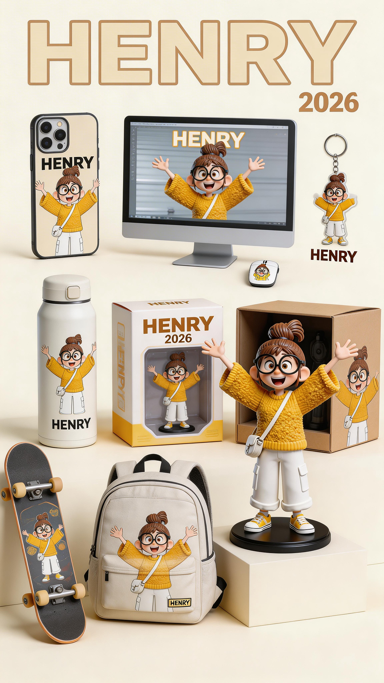 手办IP形象周边延展设计系列（图ZNDAzMjY0NTM2） - 手办/模玩 - 站酷设计师兽人小兵Henry原创素材 - 站酷ZCOOL