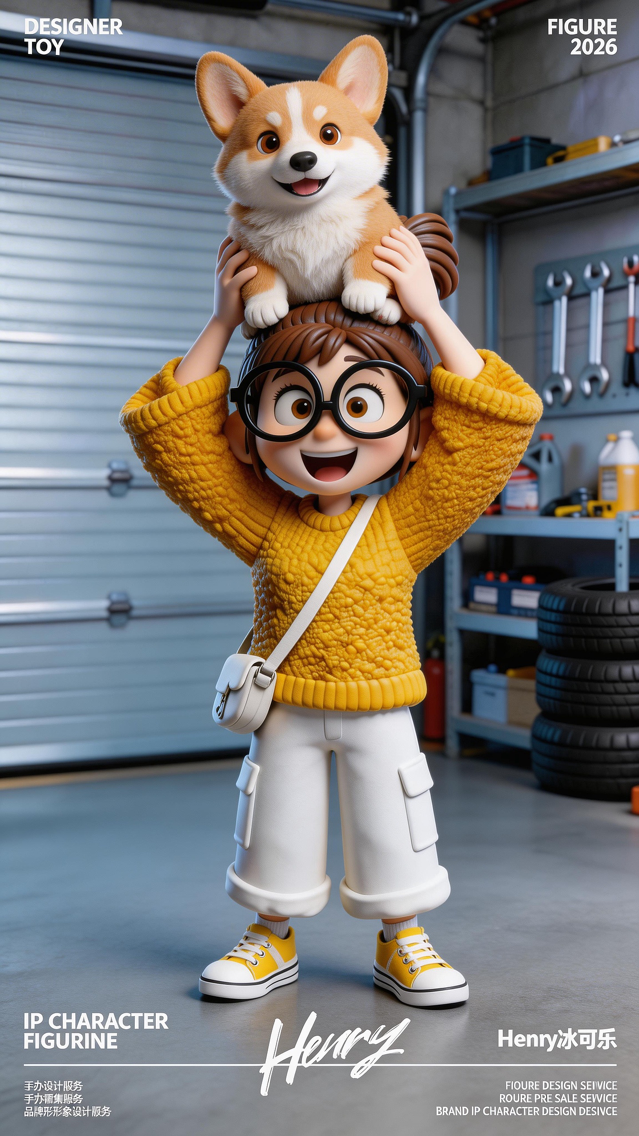 手办IP形象周边延展设计系列（图ZNDAzMjY0ODEy） - 手办/模玩 - 站酷设计师兽人小兵Henry原创素材 - 站酷ZCOOL