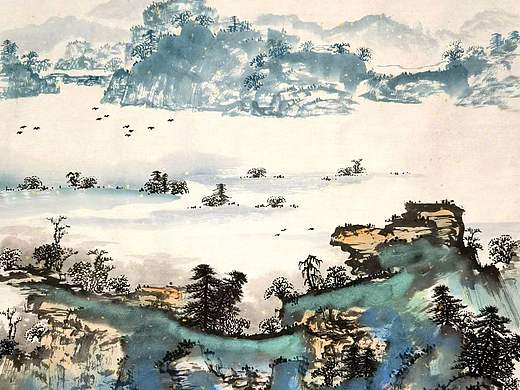 湖南国画家姚永丰-原创诗词国画-作品欣赏