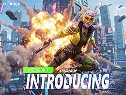 為游戲《獵殺時空》制作的KV物料