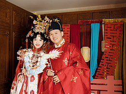 「 良辰吉日,锦瑟年华,许你一世繁华 」青岛婚礼跟拍